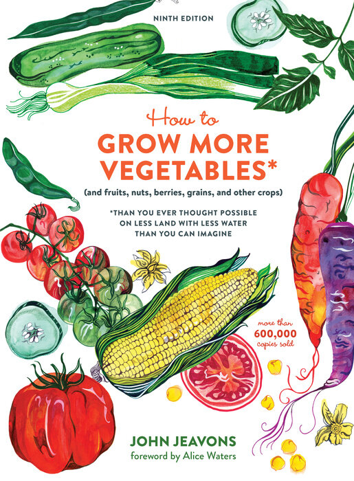 Cover of How to Grow More Vegetables, Ninth Edition, by John Jeavons